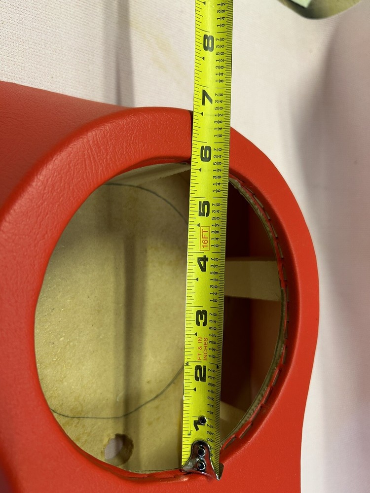 titty panel For 2-6.5 Midrange Speakers RED