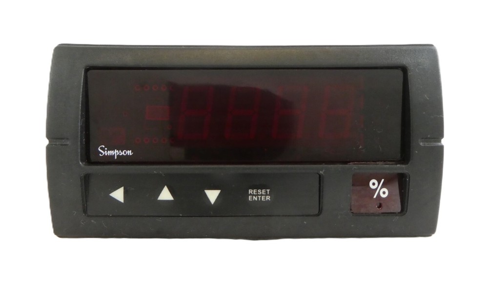 Simpson Electric H335 Advanced Digital Panel Meter Controller New Surplus