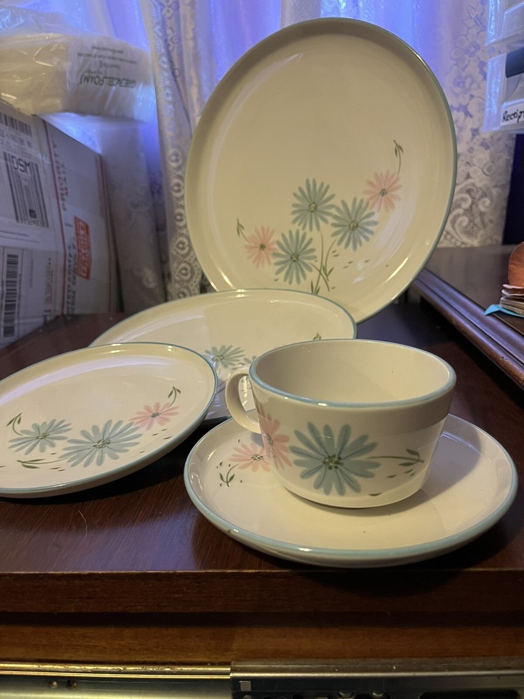 Franciscan Maytime 5 Piece Place Setting MINT