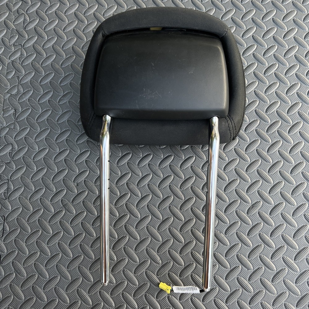 Chrysler Dodge Front Seat Black Cloth Head Rest Pair
