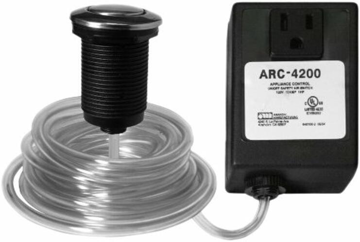 Moen ARC-4200-CH/SN Controller Base Unit With Chrome, Satin, White Buttons