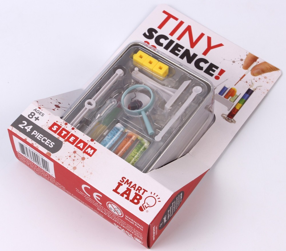 SmartLab Toys Tiny Science - 20 Enormously Fun Experiments. Big Science.