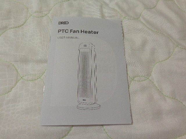 DREO PTC Fan Heater User Manual