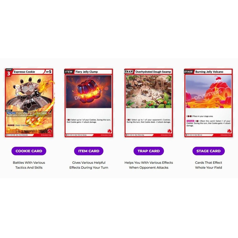 CookieRun Trading Card Game: Brave Beginning Booster Display | 2 Player Competit