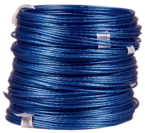 123188 50' ft Blue Coated Stranded Galvanized Guy A Wire - 12 Rolls