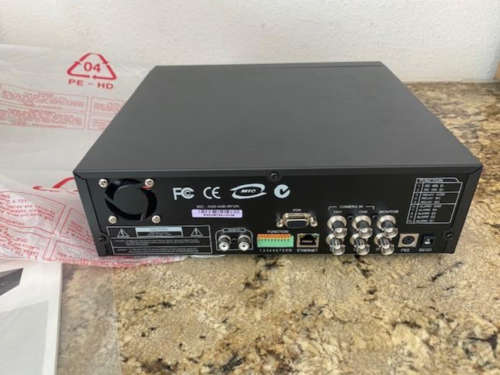 4 Ch H.264 Hardware Codec H.264 Network DVR Version 2.0