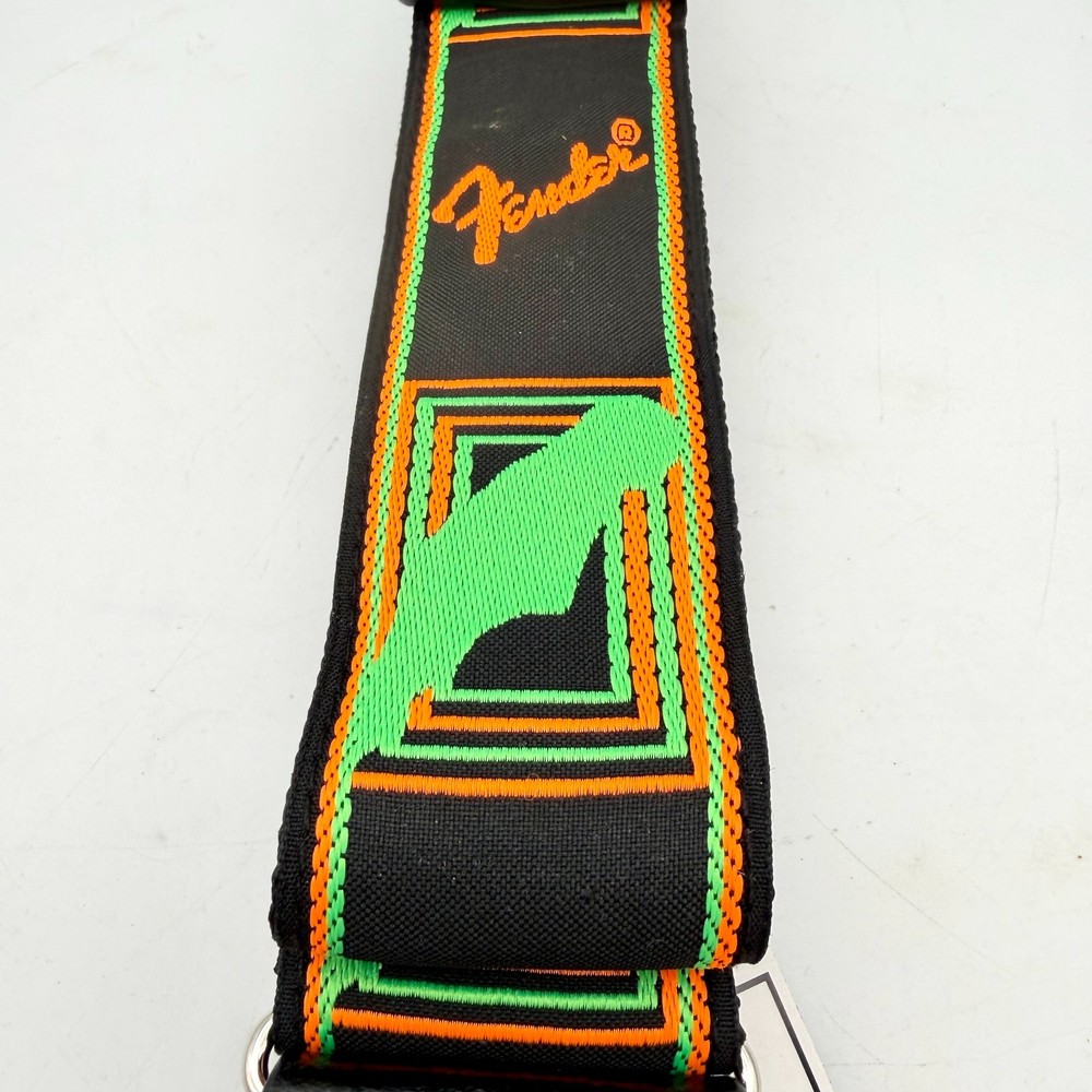 Fender Neon Monogram Guitar Strap Mint/Unused fs51201