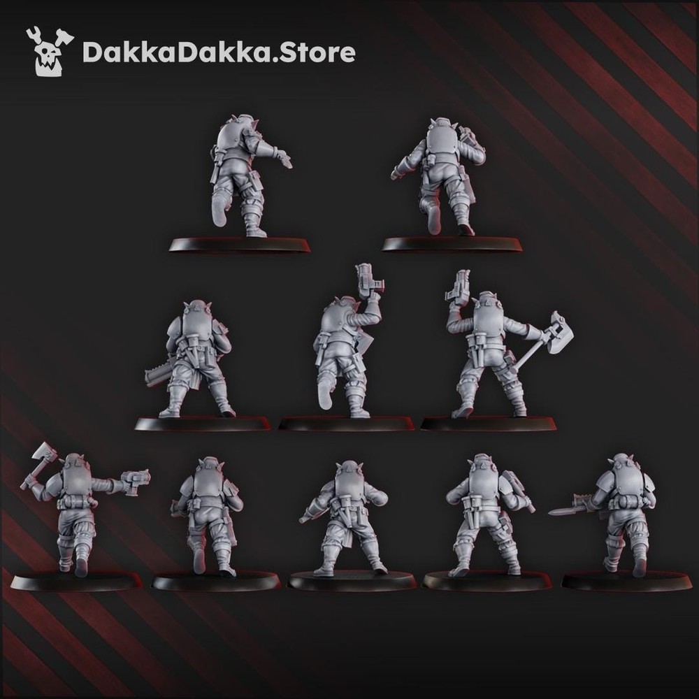 Gorggrot Tactic Squad - Set of 10