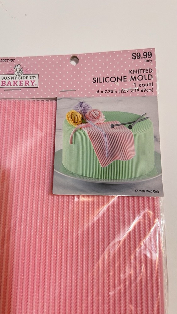 Knitted Silicon Mold