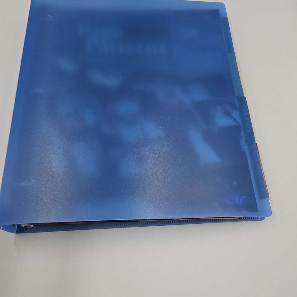 Creative Memories Page Patterns Organizer Binder with Inserts Dated 2002-2004