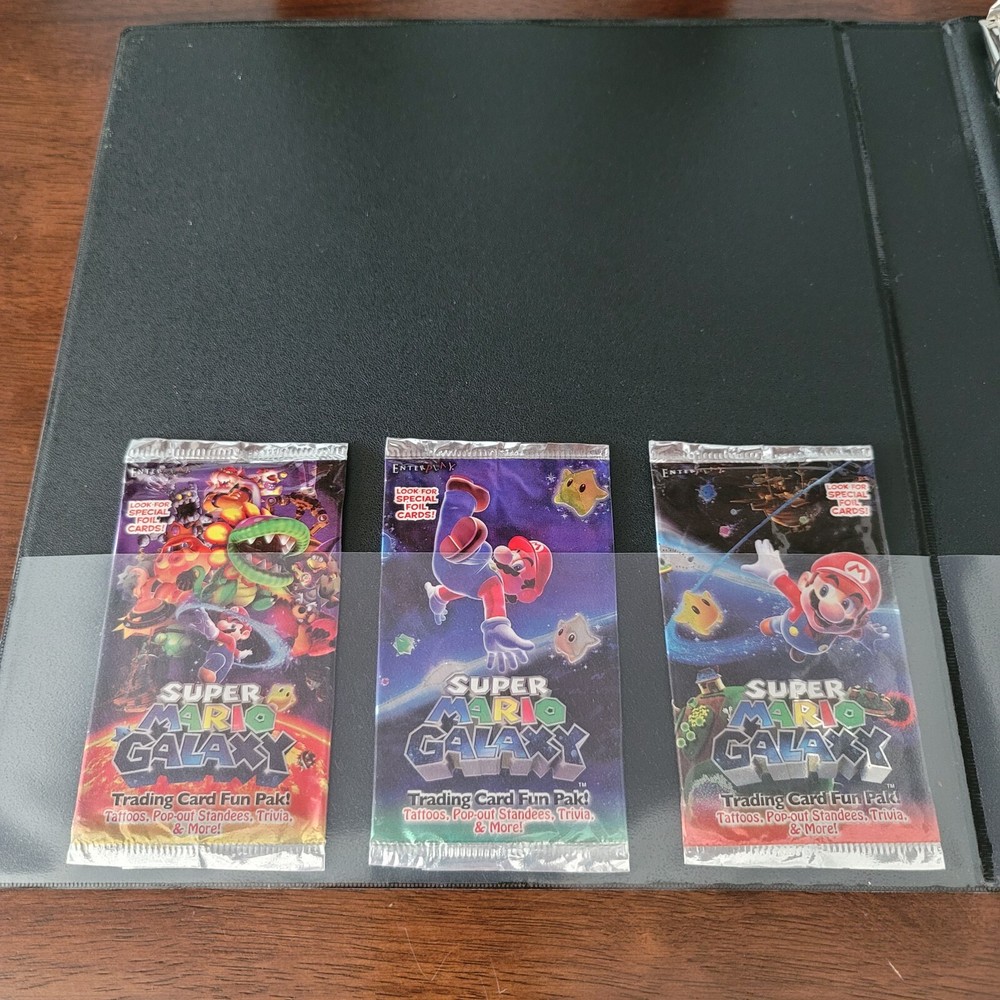 2008 Enterplay Super Mario Galaxy Trading Card Set