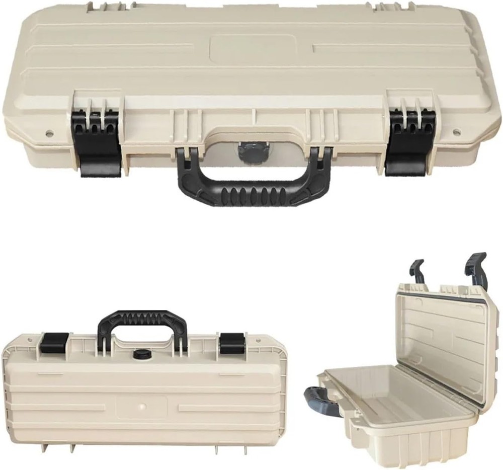 Waterproof Dustproof Plastic Tool Box Long Toolbox PP Plastic Instrument Storage