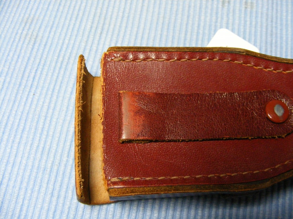 Vintage Post Versalog Slide Rule With Leather Case