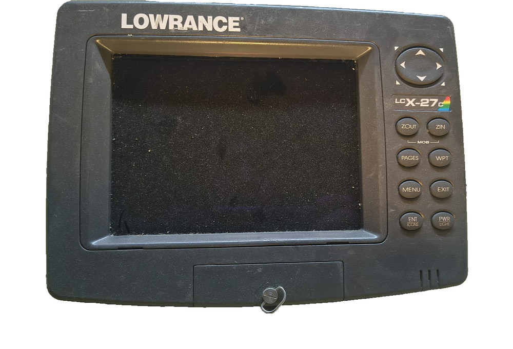 USED lowrance lcx-27c