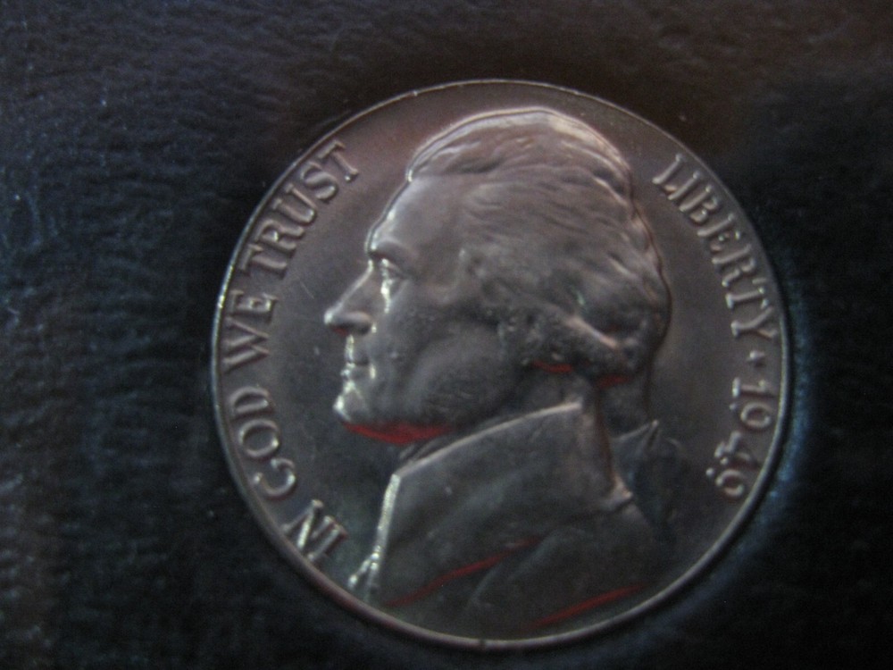 1949 P US Mint Silver Set Brilliant Uncirculated!