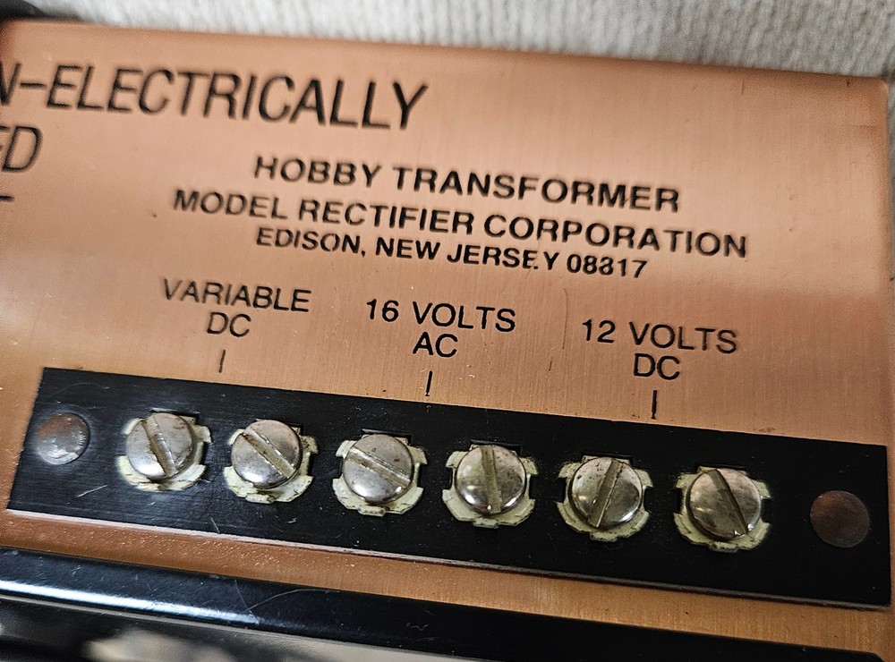 MRC THROTTLE PACK TRAIN TRANSFORMER CONTROLLER MODEL 501 - MADE IN USA -