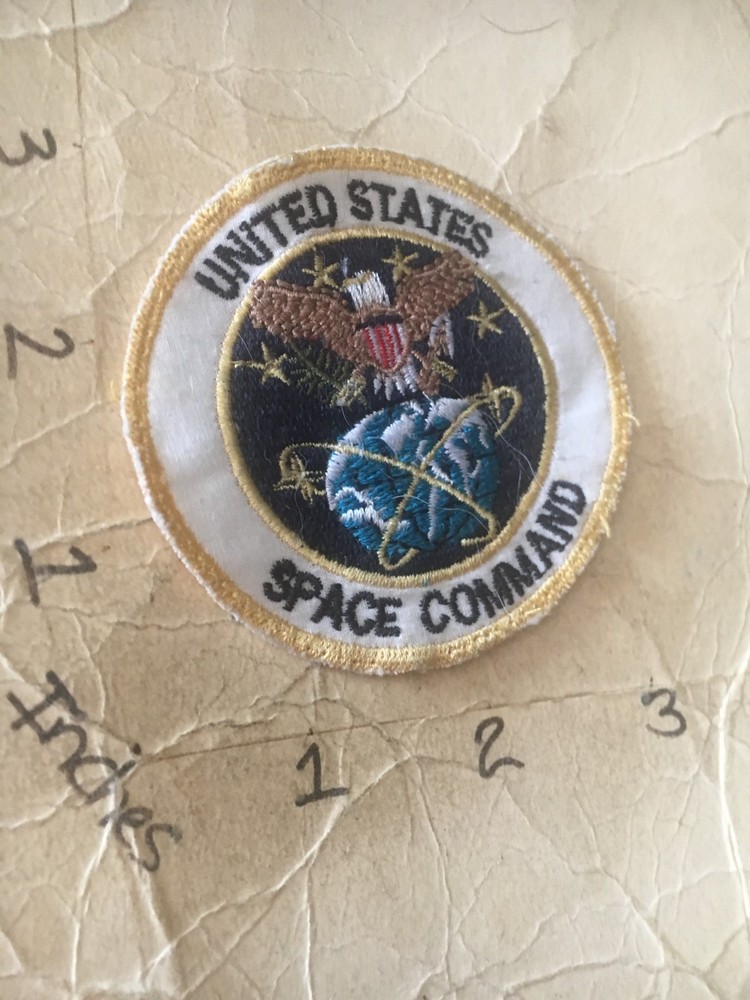 US Space Command round patch 9/10/25