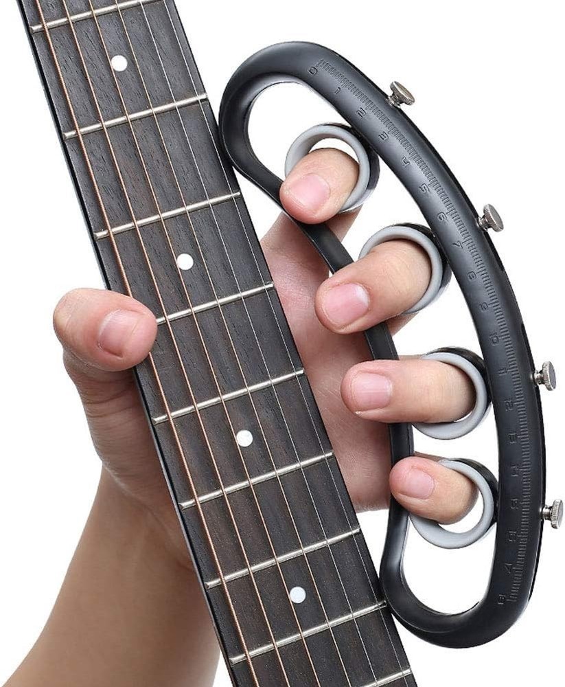Adjustable Guitar Finger Expansion Trainer - Enhances Flexibility & Strength