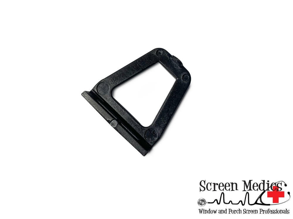 50 Pack - Hollow Pull Tabs for Window Screens - Black/White/Clear/Red