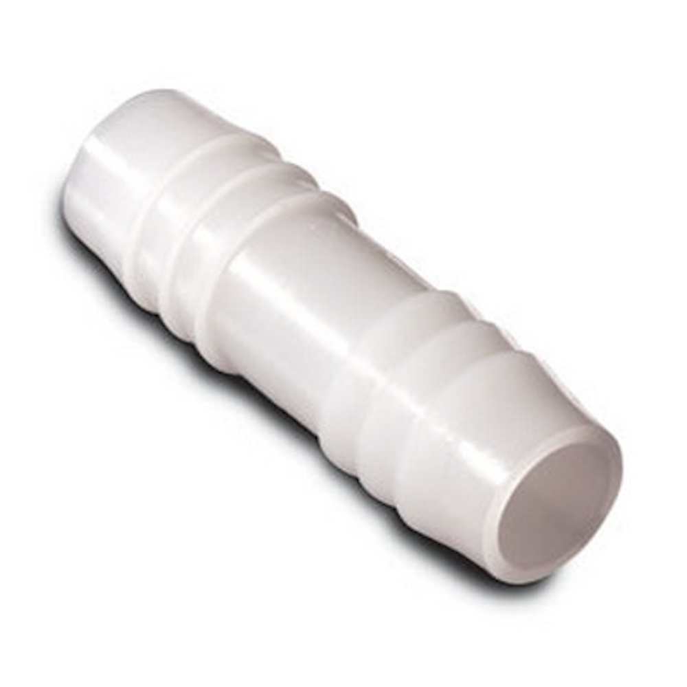 (2) Two 1/2" Nylon Barbed Plastic Connector Fitting
