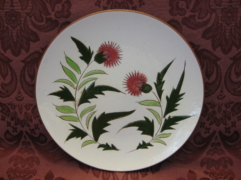 Stangl Pink Thistle Stoneware 18-Piece Lot - Nice!