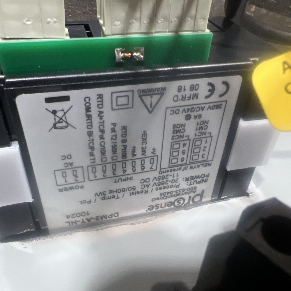 PROSENSE DPM2-AT-HL DIGITAL PANEL METER Enclosure Nos Surplus