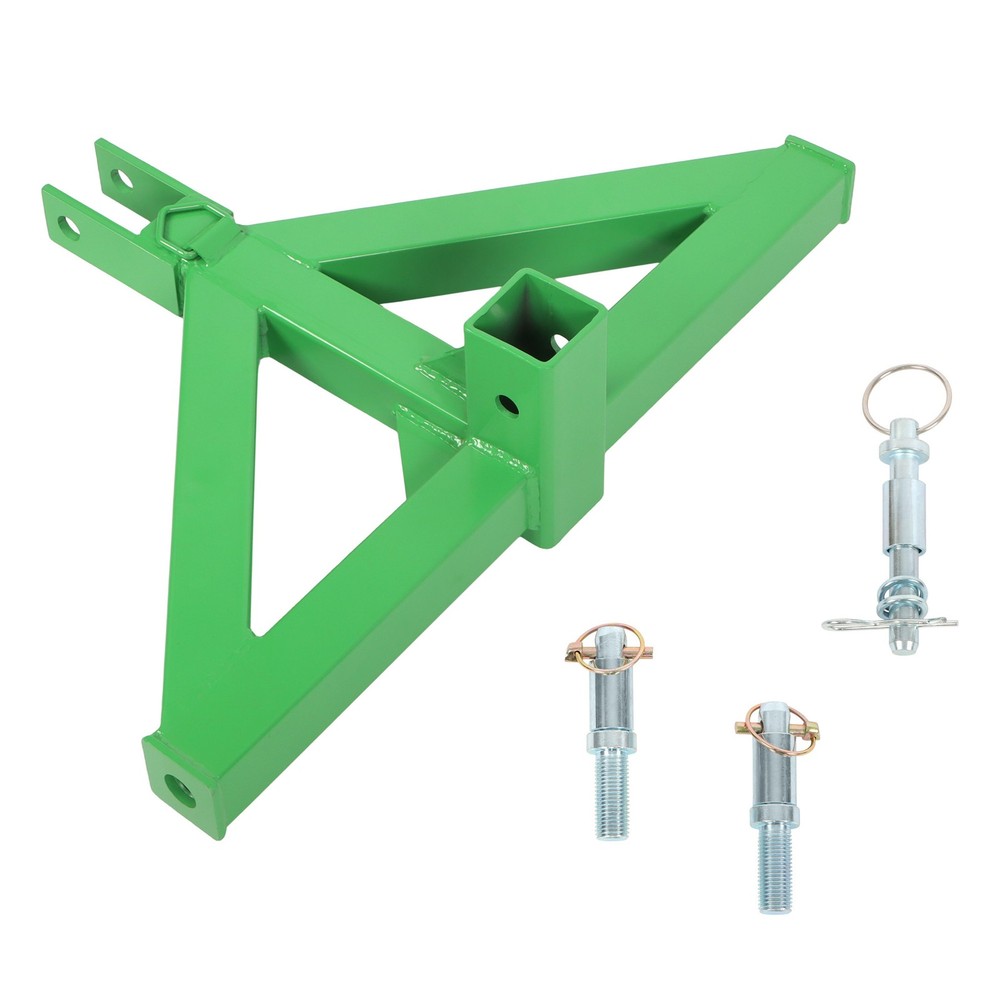 LABLT 3 Point 2" Trailer Hitch Receiver Heavy Duty Tractor Mover Drawbar‎ Green