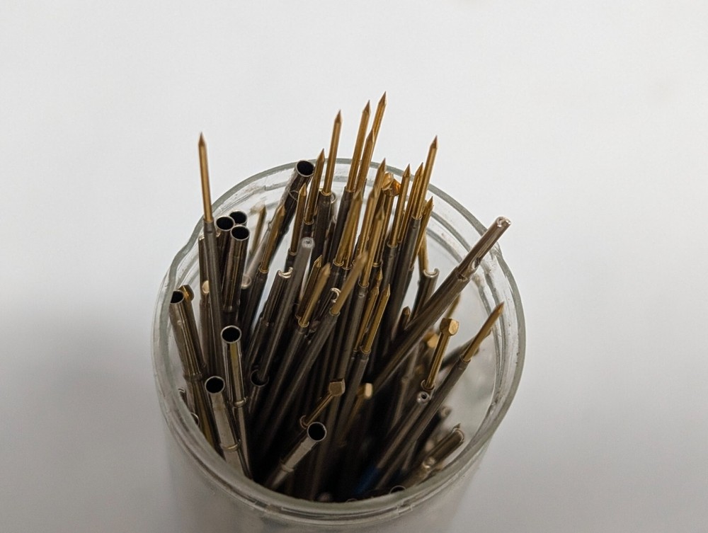 QA Technology Series Electronic Probe Test Tips Assorted Pieces 2 Vials