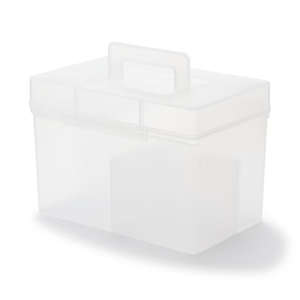 MUJI Polypropylene First Aid Kit clear