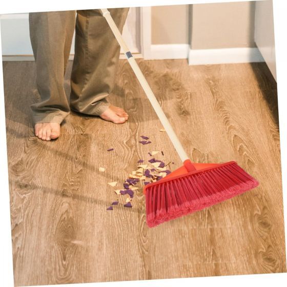 Durable Plastic Broom Head for Kitchen Cleaning - Lightweight & Efficient Tool