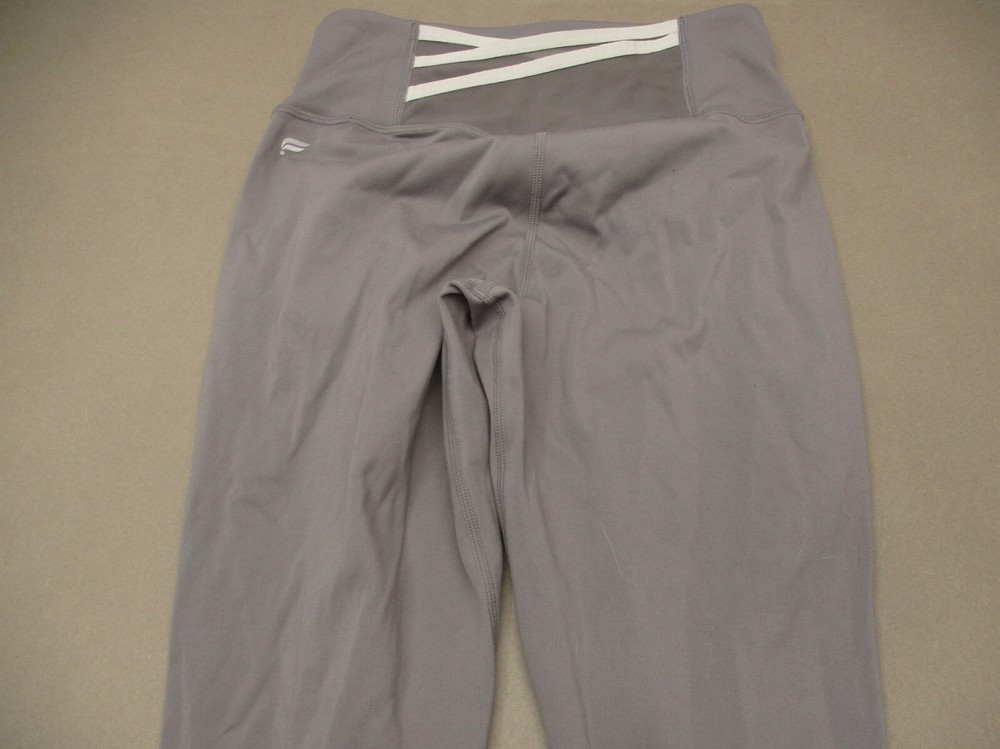 Fabletics MOTION 365 Size 2 Womens Gray Stretch Pull On Athletic Leggings 311
