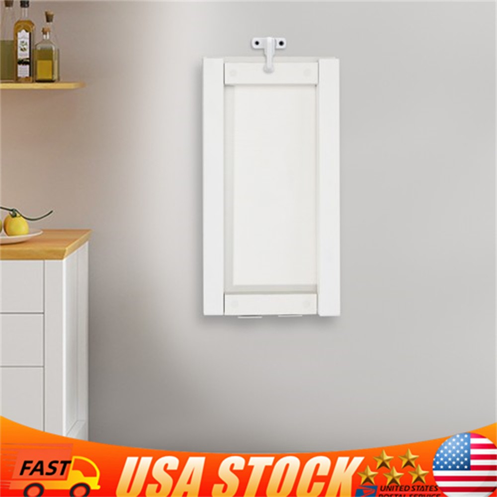 White Wall Mounted Folding Table Wood Folding Dining Table Folding Table