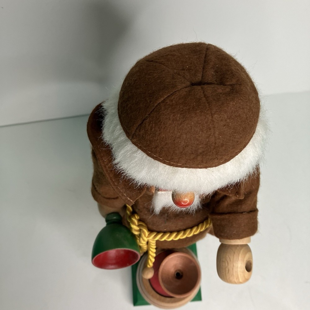 Steinbach Nutcracker Bacchus Monk Wine Maker 14" Tall Vintage No Box