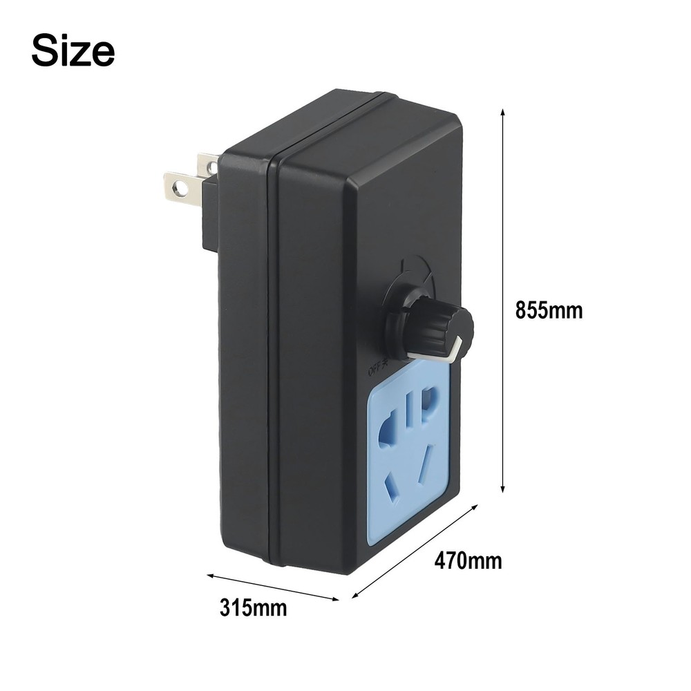 220V AC Motor Speed Controller with Stepless Adjustment and Easy Setup