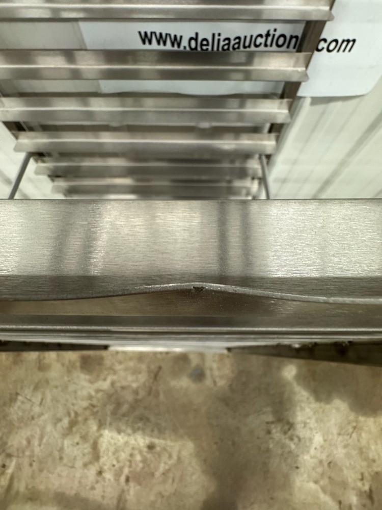 Stainless Steel Full Size Sheet Pan Rack on Casters
