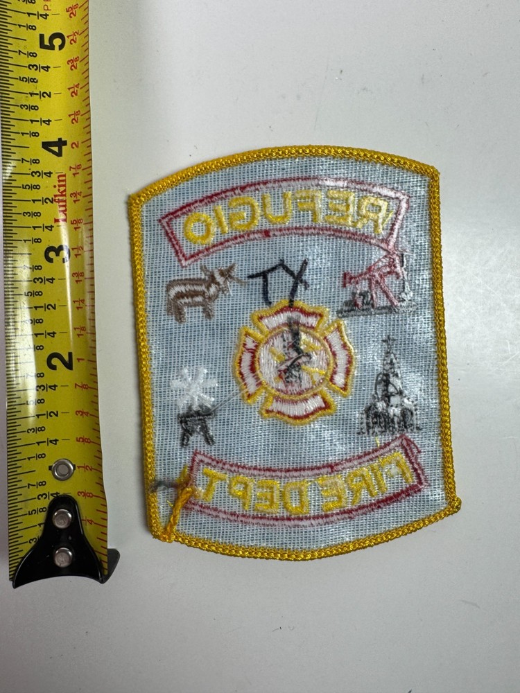 Refugio Fire Texas TX Patch R9