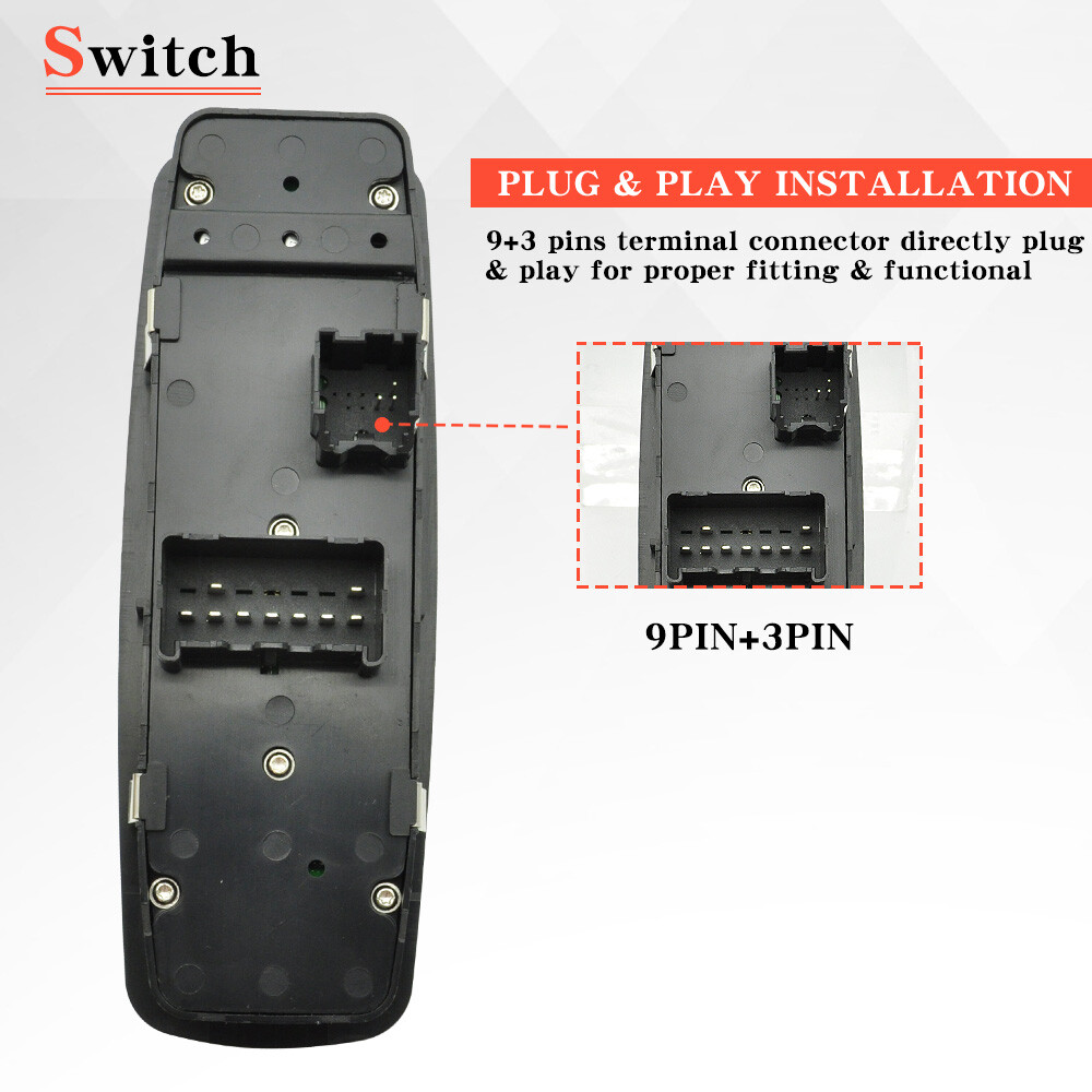 ✅✅For Dodge Ram 1500 2500 3500 2009-2012 Front Driver Master Power Window Switch