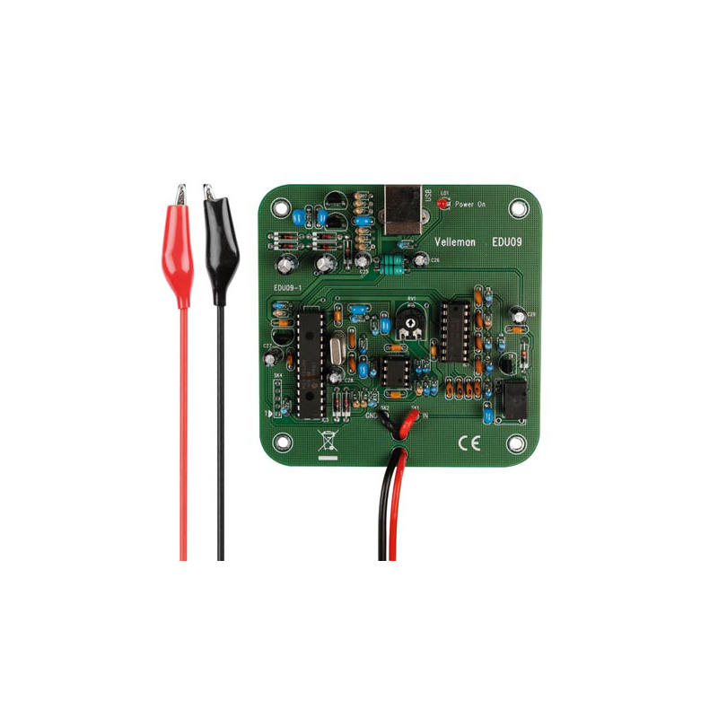 Velleman EDU09 EDUCATIONAL PC OSCILLOSCOPE KIT