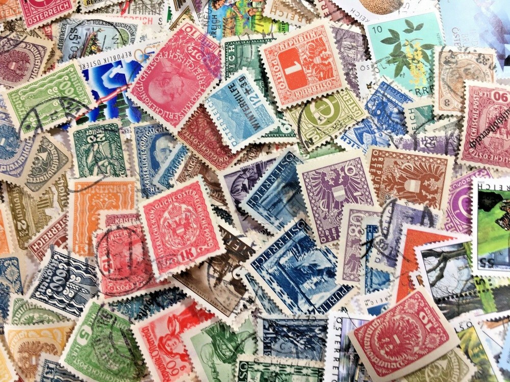 AUSTRIA - 1000 STAMPS - ALL DIFFERENT - USED, With Sets - Great Collection!