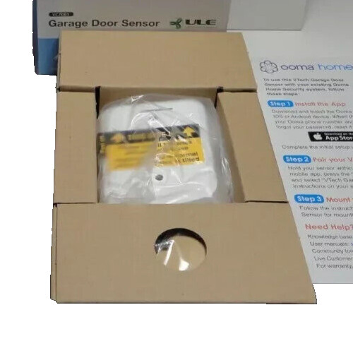 Vtech VC7001 Garage Door Sensor Wireless Monitoring System Easy Install Program