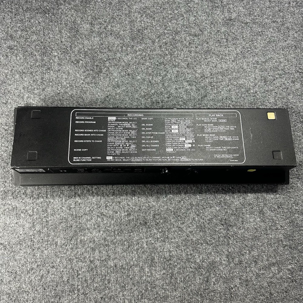 Elation DMX Programmer Channel Tabletop Lighting Controller OPERATOR 192 Untestd