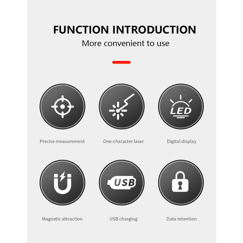 For Workshop Use Digital Angle Finder 4 Side Strong Magnetic Tool Professional