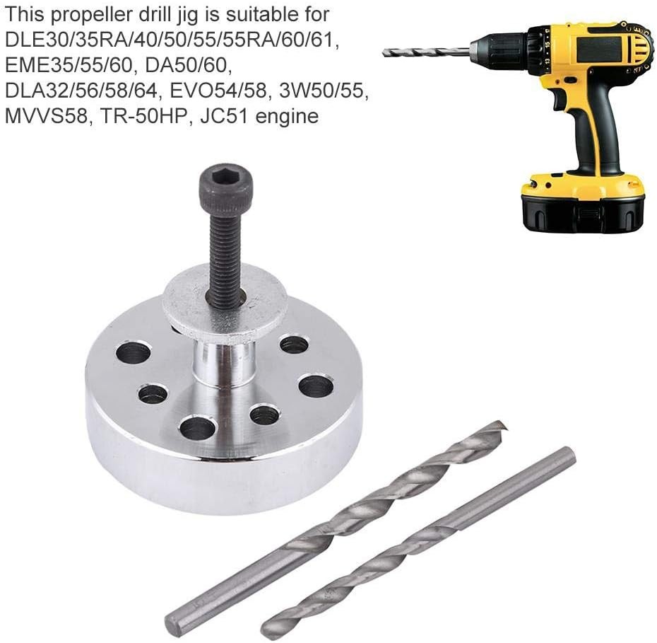 RC Model Airplane Accessory Propeller Drill Guide Jig for DLE30 /...