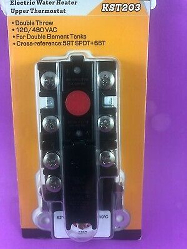 ELECTRIC HOT WATER HEATER THERMOSTAT RHEEM DUX VOLKAN KSD301C C-203 1202