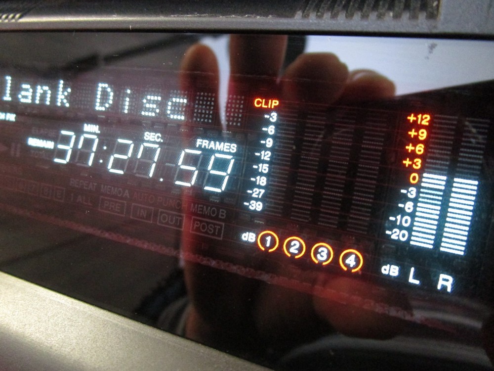 YAMAHA MD4 Mini disc Digital Multi-Track Recorder MTR TESTED w/cable #2
