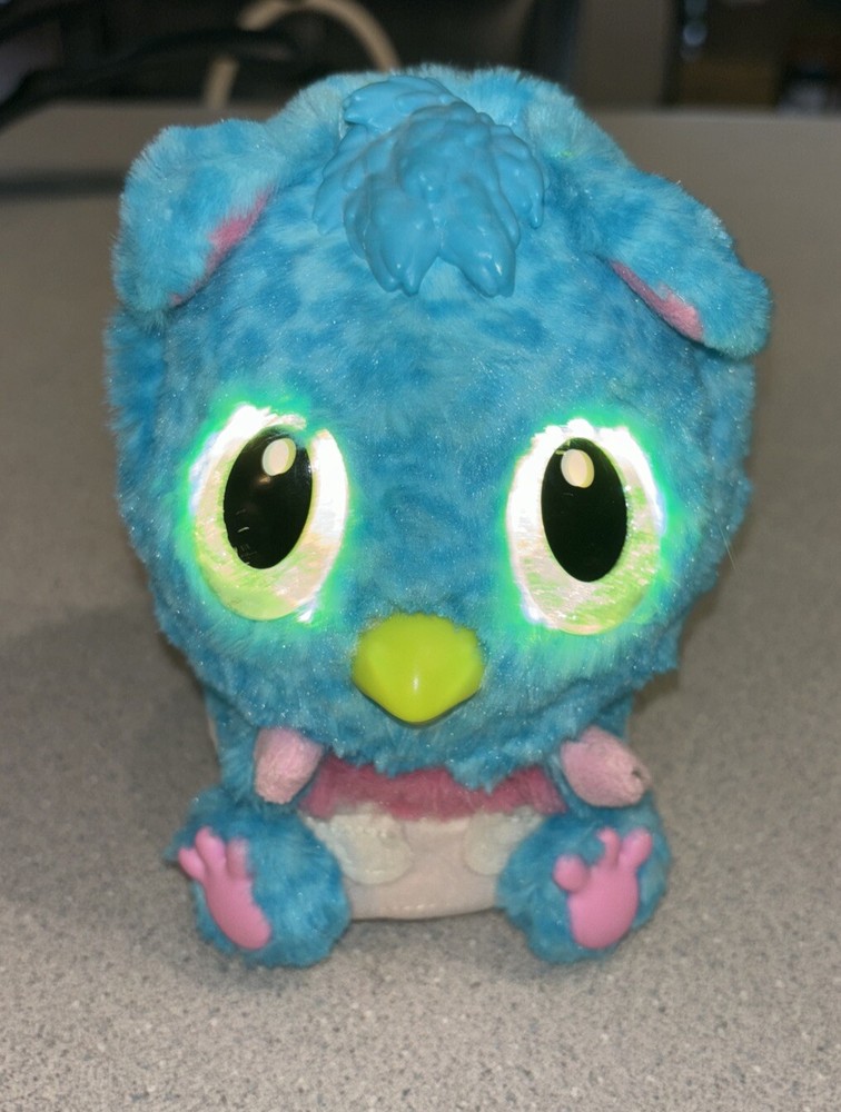 Hatchimals Hatchibabies CHEETREE Blue Interactive Pet Spin Master WORKS