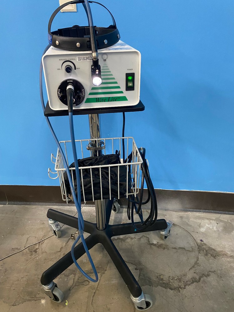 ORC Wite Lite White Cold Light Source - Model: ORC800I with Cuda Headlamp