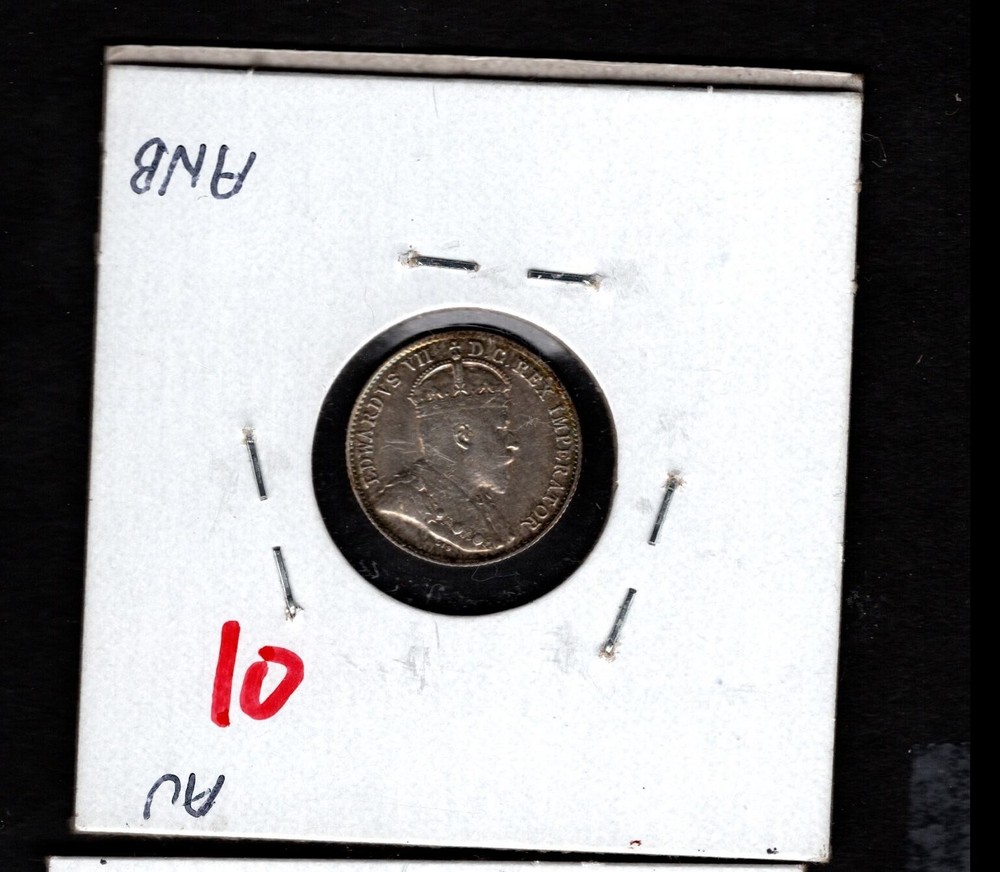 1907 - Canada- Edward VII Five Cents