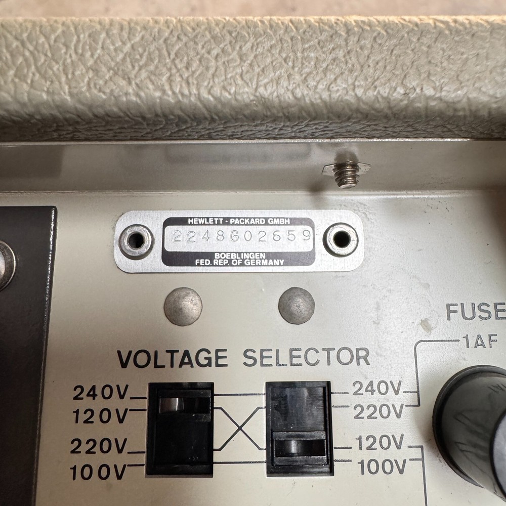 HP 8165A Programmable Signal Source ⚡️ Fast Shipping | Sold As Is