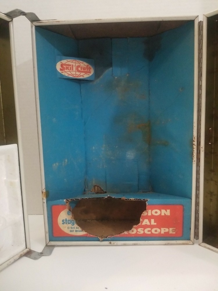 SKILCRAFT Micro Chem Lab- Metal Case Only-Empty